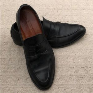 Black Leather Dress Loafer